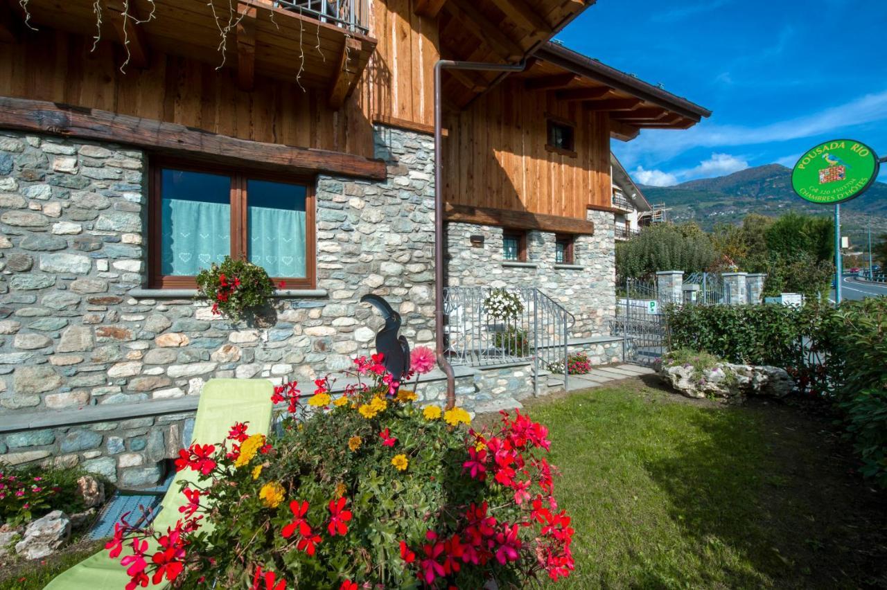 B&B Pousada Rio Aosta-Servizi Di Bed And Breakfast Saint-Christophe Bagian luar foto
